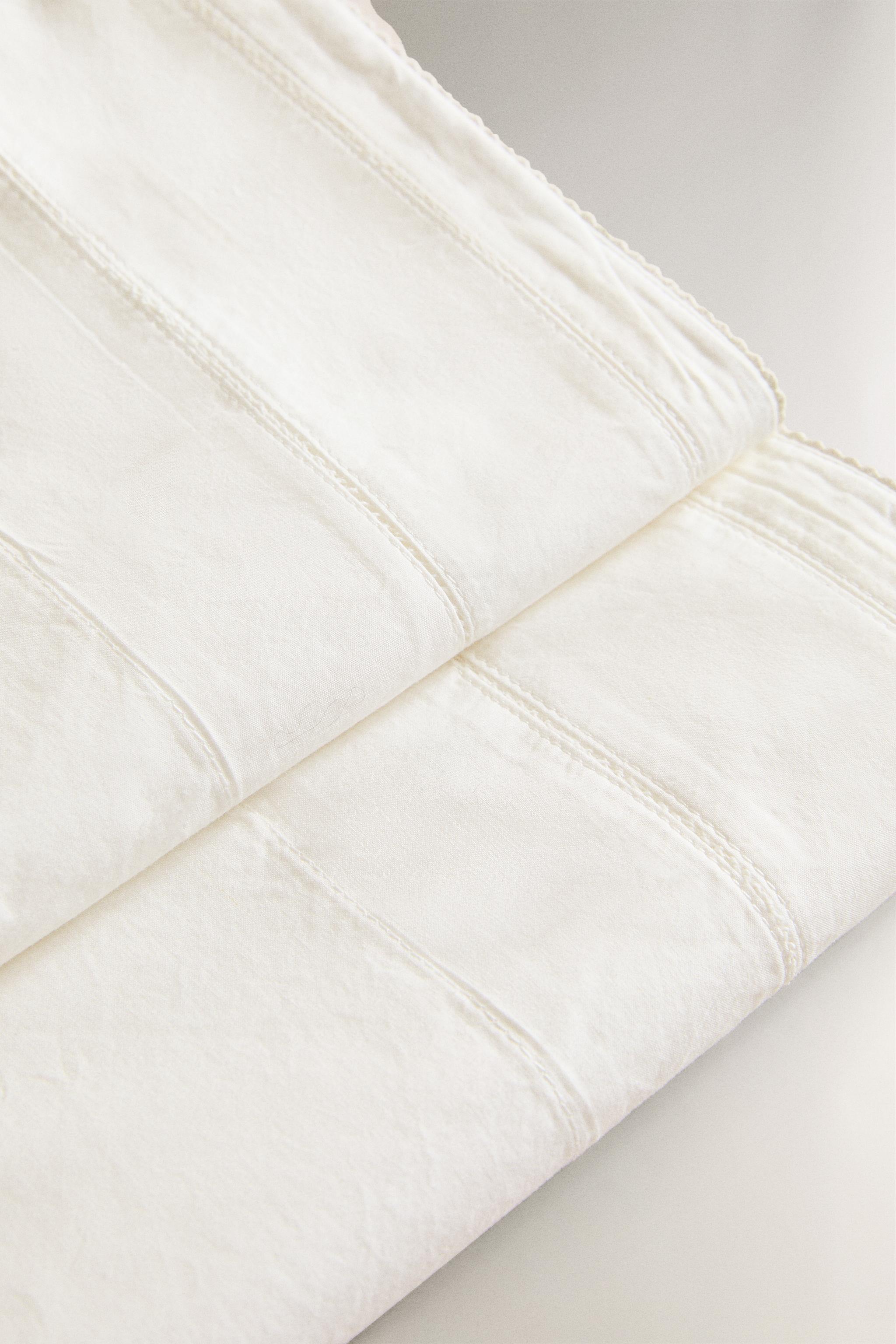 DRAP PLAT ENFANT POPELINE JOUR ÉCHELLE